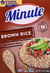 Minute Brown Rice fluffy grains steaming, ready to pair with stir-fry