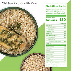 Minute Brown Rice microwave cooking shown, quick and easy meal option