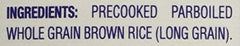 Minute Brown Rice on stovetop simmering for easy weeknight dinners.