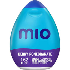 MIO Blueberry Lemonade bottle close-up with bright, fruity aroma.