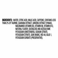 Mio Energy flavor squeeze control demonstrates adjustable caffeine and taste intensity.