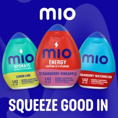 Mio Energy Green Thunder bottle squeeze for an energizing workout.