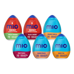 Mio Green Thunder bottle pour for on-the-go flavor customization