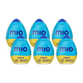 Mio Lemonade liquid water enhancer bottle close-up highlighting natural flavors