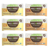 Miracle Noodle angel hair pasta bags show a light, low-calorie option for quick meals.
