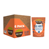Miracle Noodle Egg White Vermicelli pack front view, convenient ready-to-eat protein option.