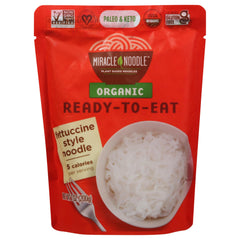 Miracle Noodle Fettuccine Ready, gluten-free vegan pasta for quick, versatile meals