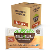 Miracle Noodles angel hair uncooked noodles highlight light texture for low-cal meals