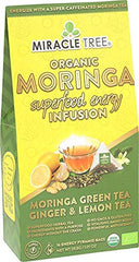 Miracle Tree organic caffeine-rich blend close-up for a lively morning boost.
