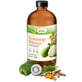 Mira's Harvest Soursop Bitters bottle front for daily gut support