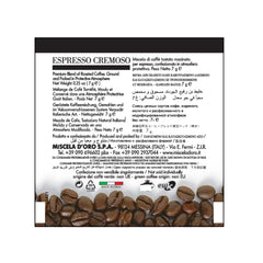 Miscela D'Oro Cremoso pod individually wrapped for freshness