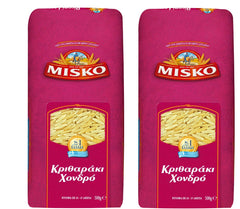 MISKO Orzo served with seafood dish pairs well with mussels and shrimp