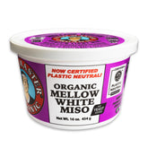 Miso Master Organic Mellow White Miso bottle showing smooth texture for soups and glazes