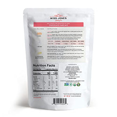 Miss Jones Baking Organic Chocolate Cake Mix batter whisked to smooth consistency