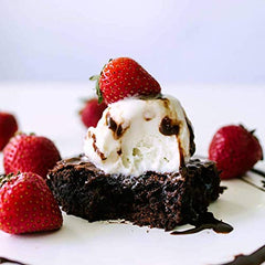 Miss Jones Baking Organic Non-GMO ingredients for clean, tasty brownies.