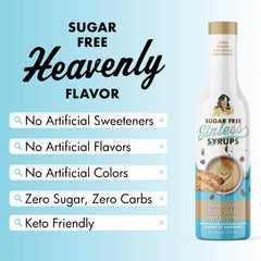 Miss Mary's Morning Elixir Almond Biscotti pour showcases bakery-inspired flavor without sugar.
