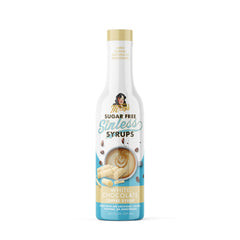 Miss Mary's Sinless Syrup white chocolate bottle for keto-friendly desserts