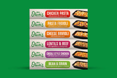 Miss Olive's Lentils & Beef in a hearty serving for a satisfying lunch.