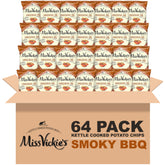 Miss Vickie's Smokehouse BBQ kettle chips front bag showing bold flavor.