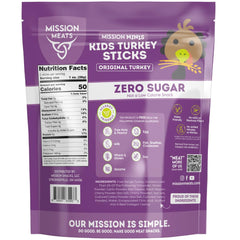 Mission Meats Free Range Turkey label highlights simple, trusted ingredients.