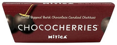 Mitica Chocolate Cherries measured portion demonstrates convenient ready-to-enjoy serve size.