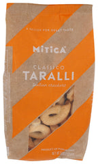 Mitica classic taralli 8oz pack — crisp rings for sharing.