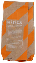Mitica taralli surface texture — golden crust and light bite.