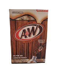 Miubaao A&W Root Beer sugar-free drink mix packets for portable flavor without sugar.
