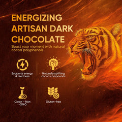 Herbal infusion highlights botanicals in MLV Chocolate flavor profile.