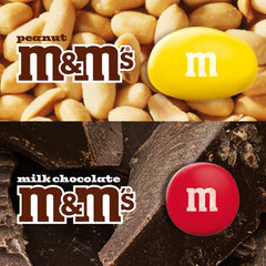 M&M's Milk Chocolate candies pour into a bowl for movie nights.