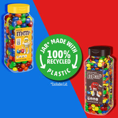 M&M's Peanut Candy Jar 2-pack ideal for party bowls.