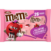 M&M'S Milk Chocolate Fun Size Valentine bag ready for sharing