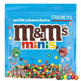 M&M'S Minis Milk Chocolate bag front view for Easter snacking
