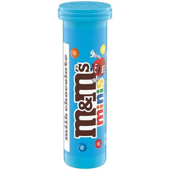 M&M's Minis Tubes open with candies, grab-and-go treat for busy days.