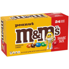 Individually wrapped M&M'S packs help keep snacks neat on desks and in bags.