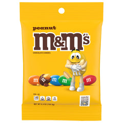 M&M's Peanut Peg Pack front view for quick on-the-go snacking