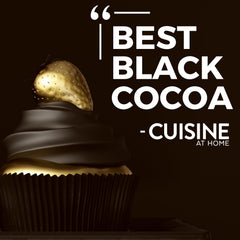 MODERN MOUNTAIN Unsweetened Cocoa Powder in focus showcases pure baking color