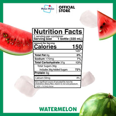 Mogu Mogu Watermelon 6-Pack Packaging: convenient for backpacks and lunches.