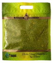 Momary Nutrition wild-harvest damiana aroma close-up highlighting natural origins.