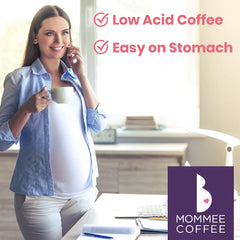 Mommee Coffee medium grind ground coffee ideal for drip brewing