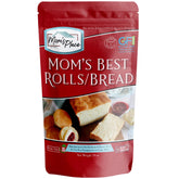 Mom's Place gluten-free mix packaging shows allergen-free formulation for home baking