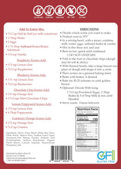 Moms Place Scone Mix batter in bowl, quick versatile batter