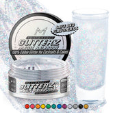 MONÉGASQUE bottle-jar rainbow glitter adds dazzling, food-safe shimmer to drinks
