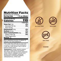 Monin Caramel Sauce as dessert topping adding buttery caramel to treats.