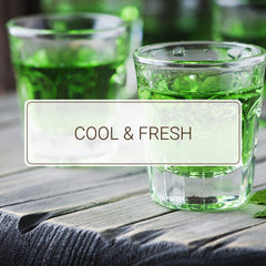 Smoothie crafted with Monin Green Mint Syrup delivering bold peppermint flavor
