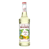 Monin Mojito Mix Syrup being poured, ideal for refreshing cocktails