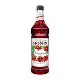 Monin Pomegranate Syrup bottle pour enhances cocktails with tart-sweet depth