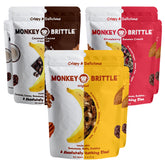 Monkey Brittle Original crisp banana-nut bite for quick energy