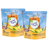 Monocorn Crystal Light Lemon packet closeup for quick, low-calorie flavoring on the go.