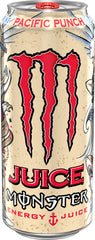 Monster Pacific Punch label art signaling Pacific-inspired energy and adventure.